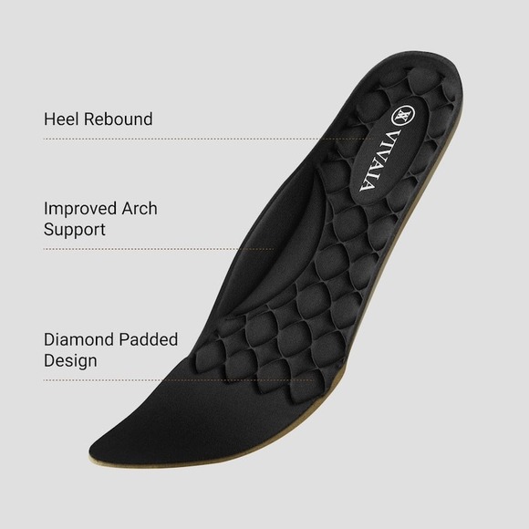 Vivaia Julie Pro Almond-Toe‎ Chunky Heels Pumps Arch Support US 7.5 EUR38.5 - Picture 8 of 12